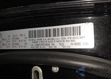 2015 Ram 1500 Big Horn из США, поврежденный, VIN 1C6RR7LM7FS726902